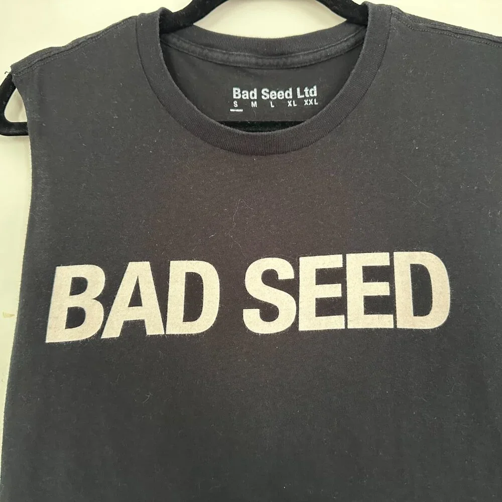 Nick Cave and the Bad Seeds Bad Seed Cropped Sleeveless Tee Small - Picture 5 of 6